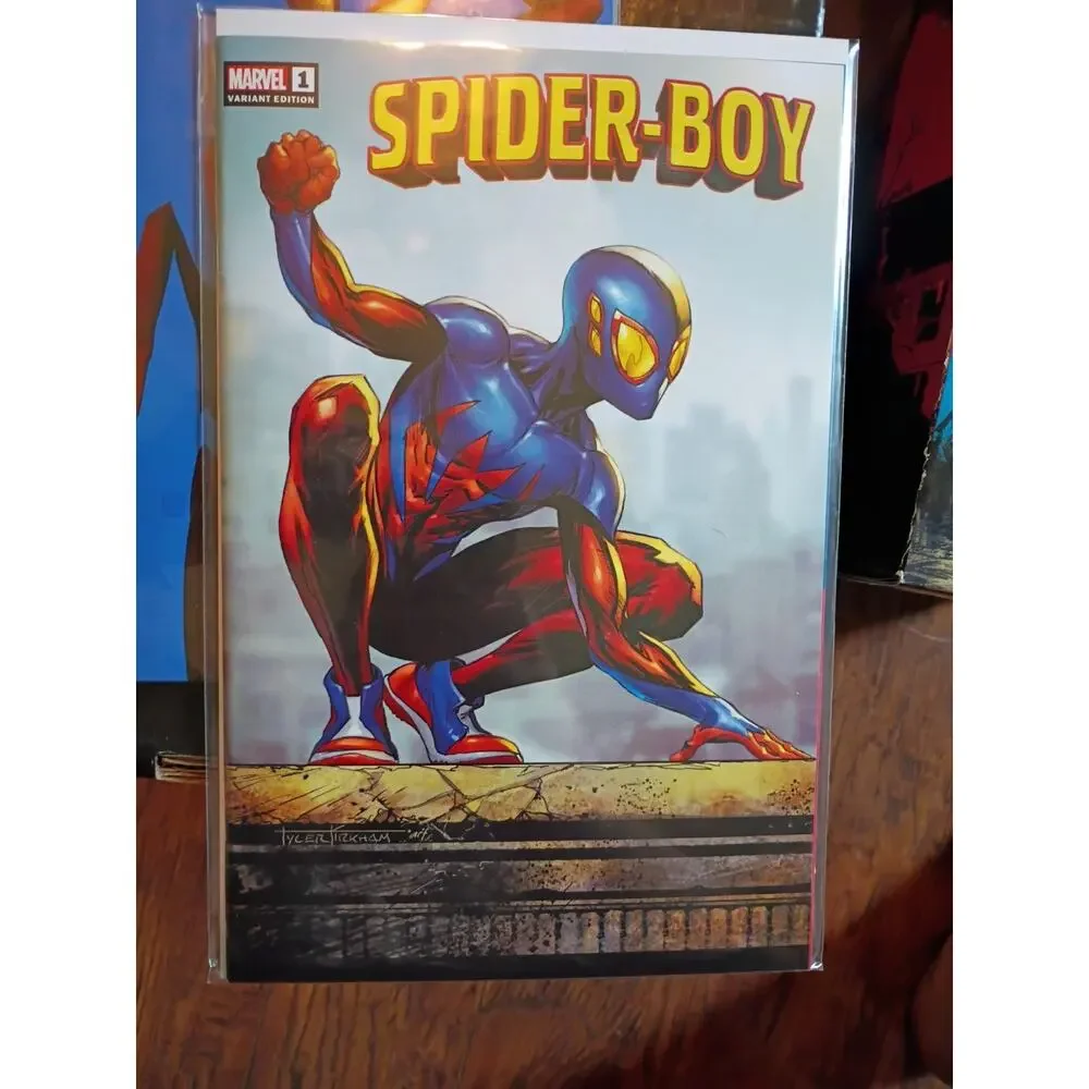 Spider-Boy #1 Variant & #1 Negative Space Cover! VF/NM Condition Lot Of 2 Marvel